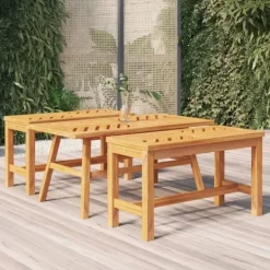 vidaXL Soffbord>Soffbord 100x50x45 cm massivt akaciaträ