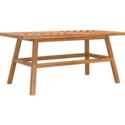 vidaXL Soffbord>Soffbord 100x50x45 cm massivt akaciaträ
