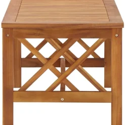 vidaXL Soffbord>Soffbord 102x50x43 cm massivt akaciaträ