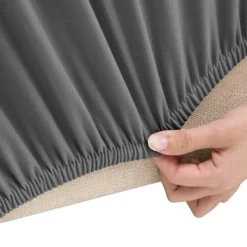 vidaXL Soffor>Sofföverdrag 3-sits med stretch polyesterjersey