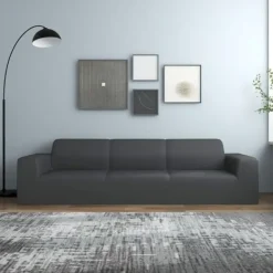 vidaXL Soffor>Sofföverdrag 4-sits med stretch polyesterjersey