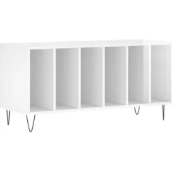 vidaXL Tv-Bänkar>Stereobänk högglans 100x38x48 cm konstruerat trä