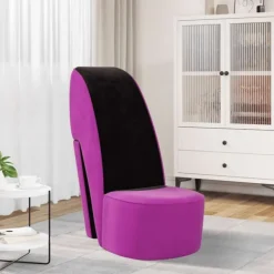 vidaXL Stolar>Stol klacksko sammet