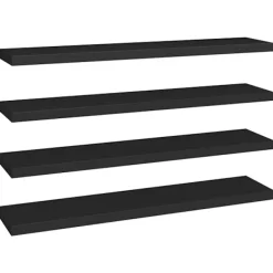 vidaXL Hyllor>Svävande vägghyllor 4 st 120x23,5x3,8 cm MDF