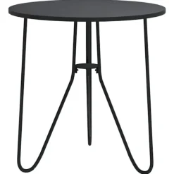 vidaXL Småbord>Tebord 48 cm MDF och järn