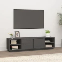 vidaXL Tv-Bänkar>Tv-bänk 156x40x40 cm massiv furu