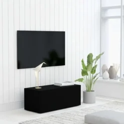 vidaXL Tv-Bänkar>Tv-bänk 80x34x30 cm konstruerat trä