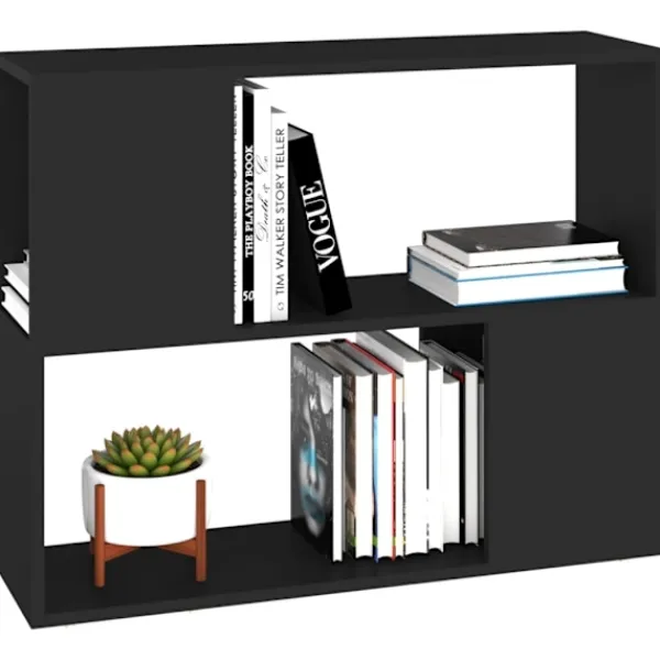 vidaXL Tv-Bänkar>TV-bänk 80x24x63 cm konstruerat trä