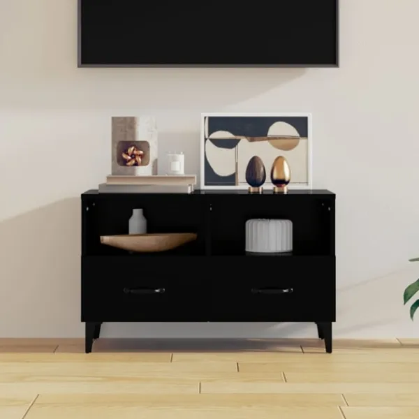 vidaXL Tv-Bänkar>Tv-bänk 80x36x50 cm konstruerat trä