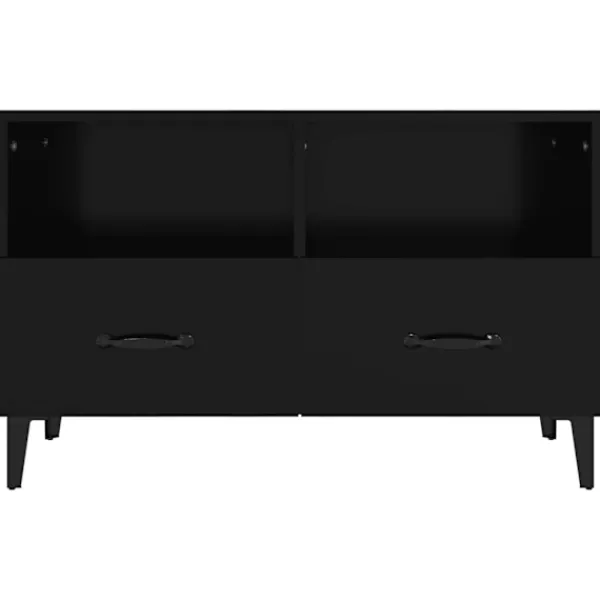 vidaXL Tv-Bänkar>Tv-bänk 80x36x50 cm konstruerat trä