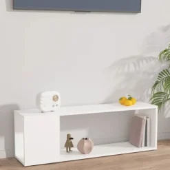 vidaXL Tv-Bänkar>Tv-bänk 100x24x32 cm konstruerat trä