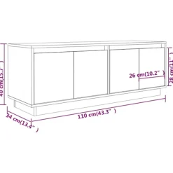 vidaXL Tv-Bänkar><noscript><img width=