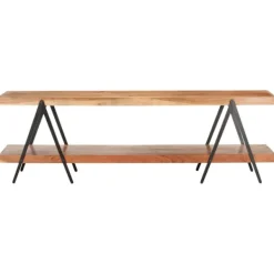 vidaXL Tv-Bänkar>TV-bänk 160x40x50 cm massivt akaciaträ