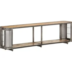 vidaXL Tv-Bänkar>TV-bänk 150x30x40 cm massivt mangoträ