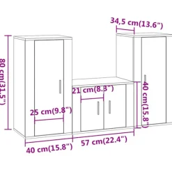 vidaXL Tv-Bänkar><noscript><img width=