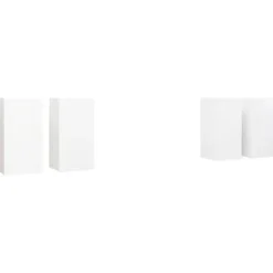 vidaXL Tv-Bänkar>Tv-bänkar 4 st 30,5x30x60 cm konstruerat trä