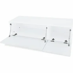 vidaXL Tv-Bänkar>TV-möbel spånskiva 120x40x34 cm högglans