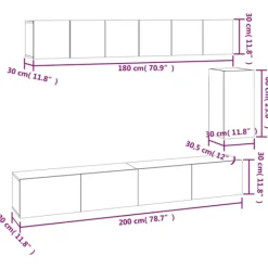 vidaXL Tv-Bänkar><noscript><img width=