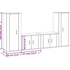 vidaXL Tv-Bänkar><noscript><img width=