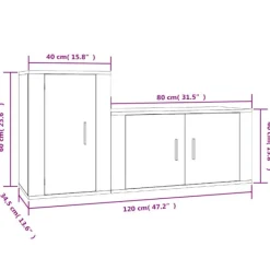 vidaXL Tv-Bänkar><noscript><img width=
