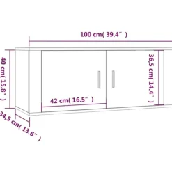 vidaXL Tv-Bänkar><noscript><img width=