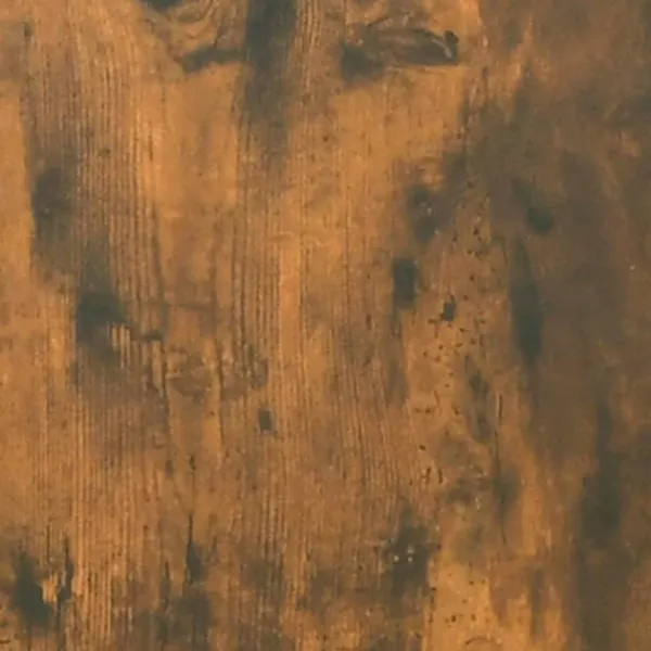 vidaXL Tv-Bänkar>Tv-skåp 9 delar rökfärgad ek konstruerat trä