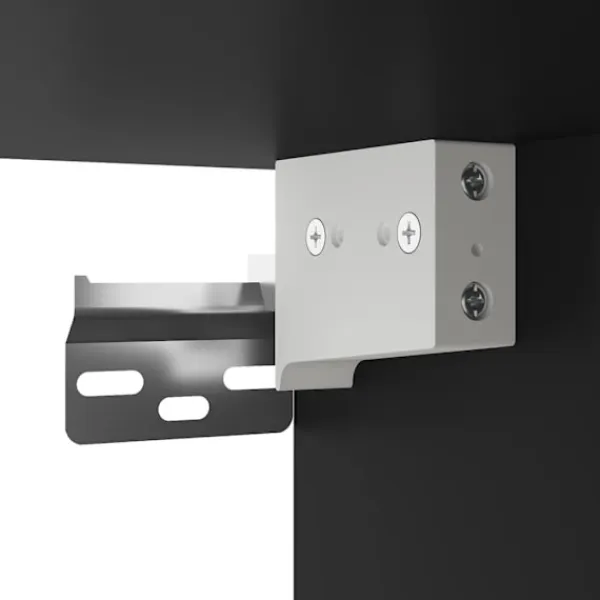 vidaXL Tv-Bänkar>TV-skåp 2 delar konstruerat trä