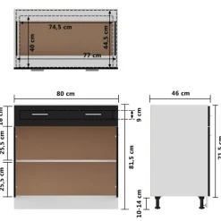 vidaXL Skåp><noscript><img width=