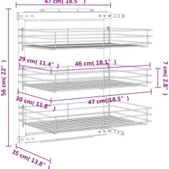 vidaXL Skåp><noscript><img width=