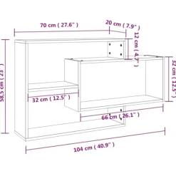 vidaXL Hyllor><noscript><img width=