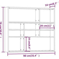 vidaXL Hyllor><noscript><img width=