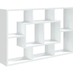 vidaXL Hyllor>Vägghylla 85x16x52,5 cm konstruerat trä