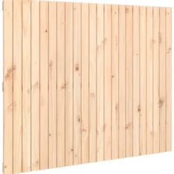 vidaXL Sängar>Väggmonterad huvudgavel 140x3x110 cm massiv furu