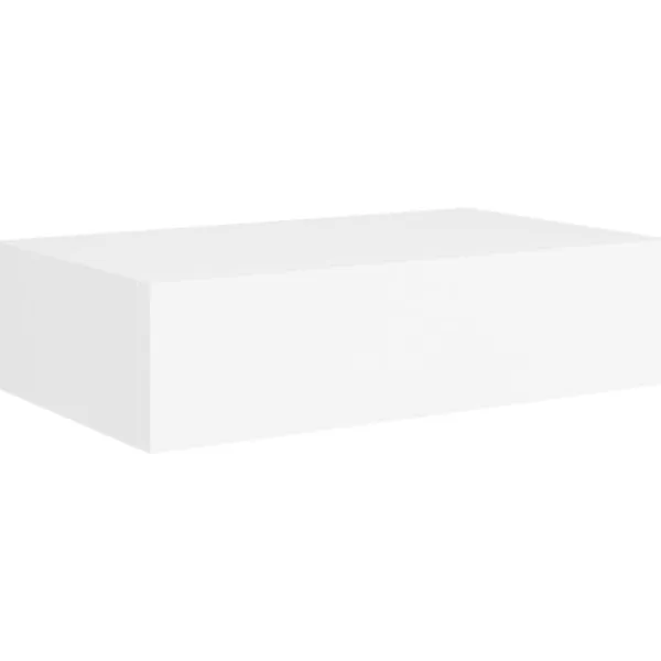 vidaXL Hyllor>Väggmonterad låda 2 st 40x23,5x10 cm MDF