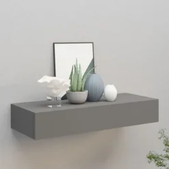 vidaXL Hyllor>Väggmonterad låda 60x23,5x10 cm MDF