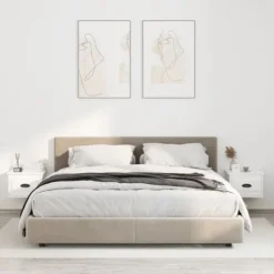 vidaXL Sängar>Väggmonterade sängbord 2 st 41,5x36x28cm