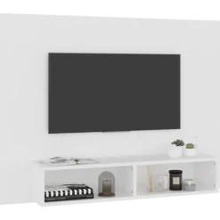 vidaXL Tv-Bänkar>Väggmonterat tv-skåp 120x23,5x90 cm konstruerat trä