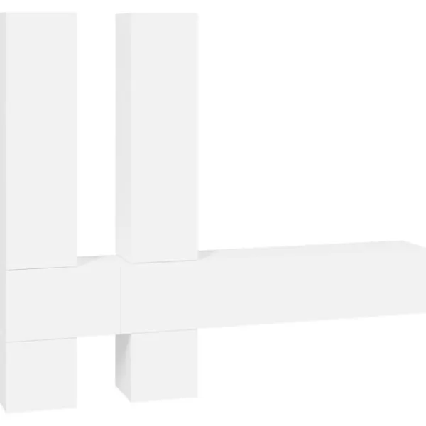 vidaXL Tv-Bänkar>Väggmonterat tv-skåp konstruerat trä