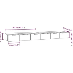 vidaXL Tv-Bänkar><noscript><img width=