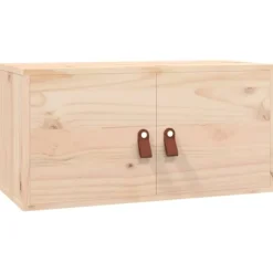 vidaXL Skåp>Väggskåp 60x30x30 cm massiv furu