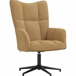 vidaXL Fåtöljer>Vilstol sammet