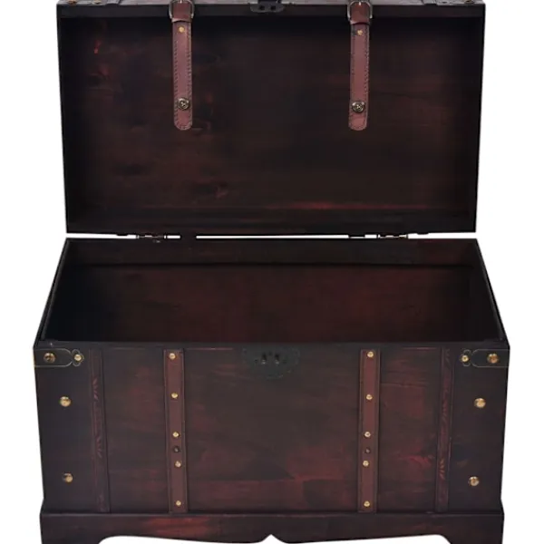 vidaXL Kistor & Koffertar>Vintagekista trä 66x38x40 cm