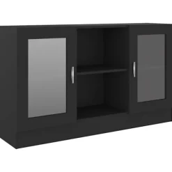 vidaXL Skåp>Vitrinskåp 120x30,5x70 cm konstruerat trä