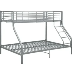 vidaXL Sängar>Våningssäng metall 140x200/90x200 cm