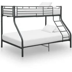 vidaXL Sängar>Våningssäng metall 140x200/90x200 cm