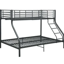 vidaXL Sängar>Våningssäng metall 140x200/90x200 cm