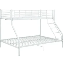 vidaXL Sängar>Våningssäng metall 140x200/90x200 cm