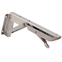 Balkongmöbler>Vikbart Hyllkonsol 12 tum K Typ Rostfritt Stål Stark Bärighet Hopfällbart Stöd 2 st