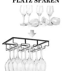 Sideboards>Vinglasställ - Vinglashållare för stjälkglas under skåp