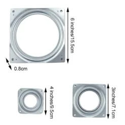 Balkongmöbler>Vridplatta Kullager Vridplatta 3 TUM 3 Tum 3 Inch